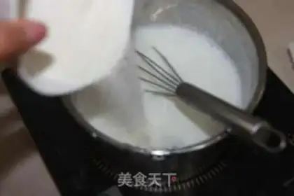 Make Milk pudding step 3