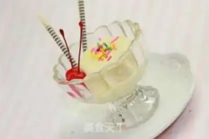 Make Milk pudding step 7