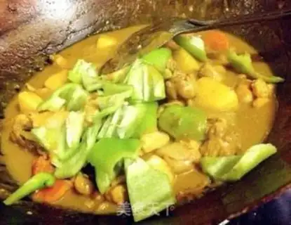 Make Potato chicken curry step 16