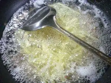 Make Soy shrimp potatoes step 1