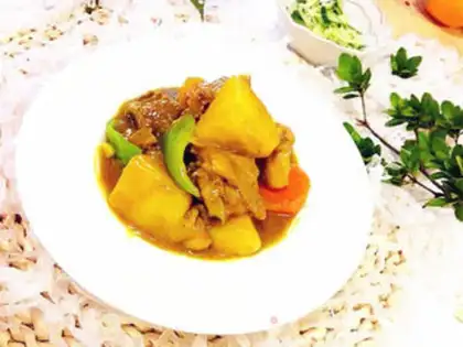 Make Potato chicken curry step 19