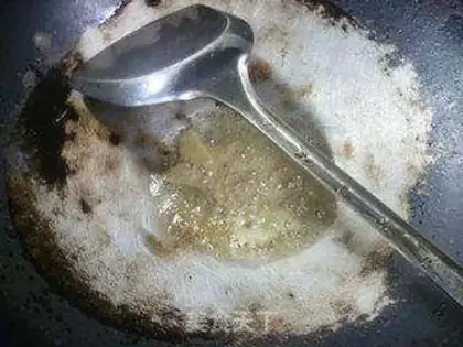 Make Red-burned shrimp step 2