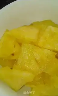 Make ♪ Sour sweet pineapple ♪ step 1