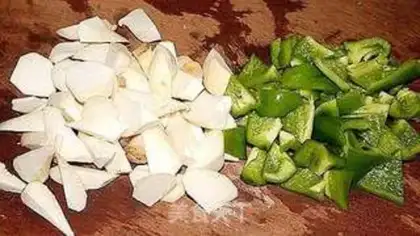Make Pepper apricot step 1