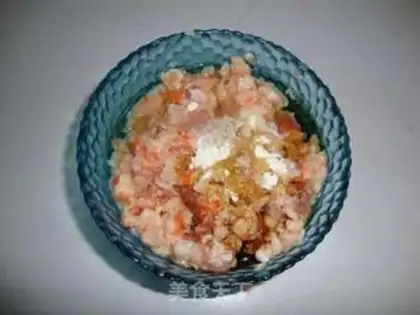 Make Shrimp tofu step 0