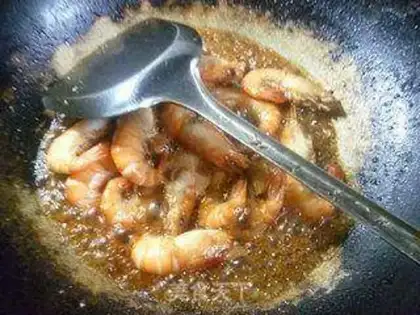 Make Red-burned shrimp step 9