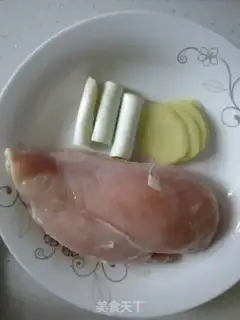 Make Spicy chicken silk step 0