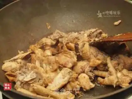 Make Chicken mushrooms step 11