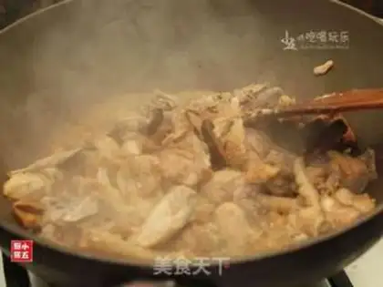 Make Chicken mushrooms step 12