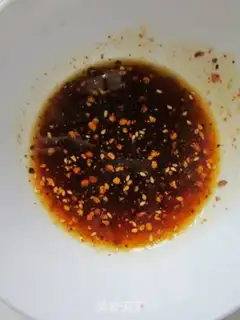 Make Spicy chicken silk step 4