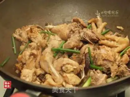 Make Chicken mushrooms step 13