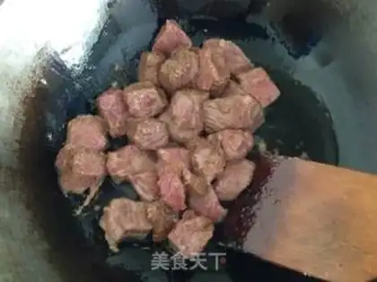 Make Black garlic beef step 3