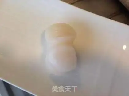 Make Double black sesame sesame mooncake step 14