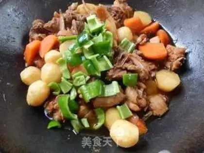 Make Potato chicken step 10
