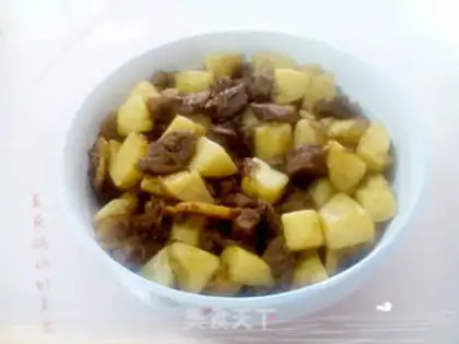 Make Potato beef step 5