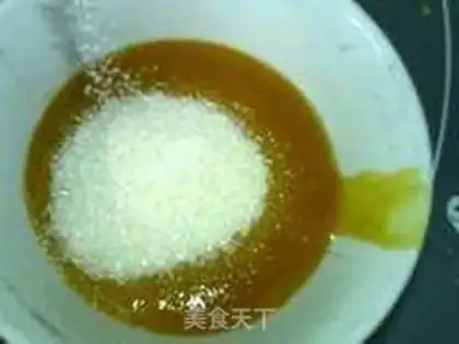Make Peach mousse step 3