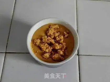 Make Colored peanut plum step 5