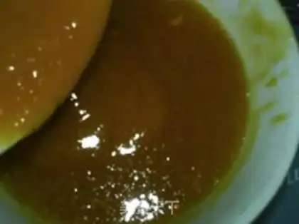 Make Peach mousse step 7