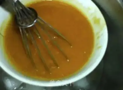 Make Peach mousse step 8