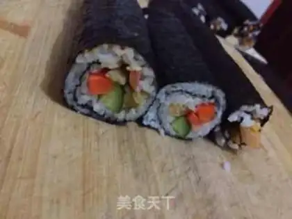 Make Purple rolls step 6