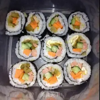 Make Purple rolls step 8