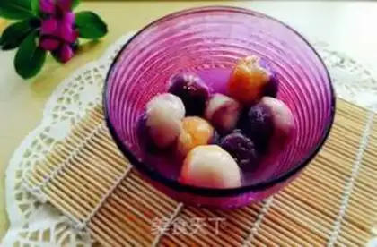Make Colored peanut plum step 15