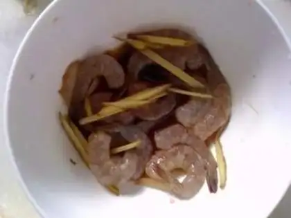 Make Three-colour shrimp step 3