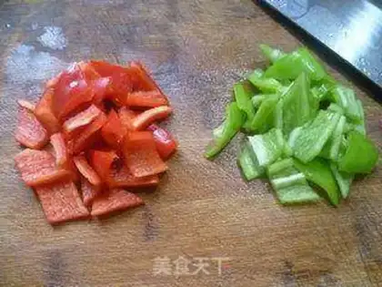 Make Double pepper fried duck eggs step 1