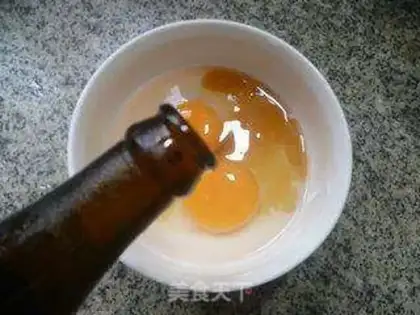 Make Double pepper fried duck eggs step 2