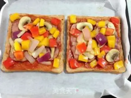 Make Toast pizza step 8