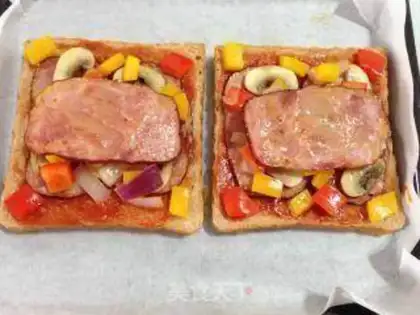 Make Toast pizza step 9