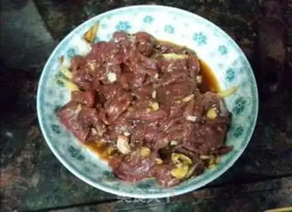 Make Beef with broccoli step 0
