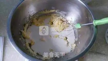 Make Red-tree marfin cake step 1