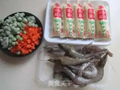 Make Shrimp tofu step 0