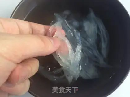 Make A papaya milk swallow nest step 1