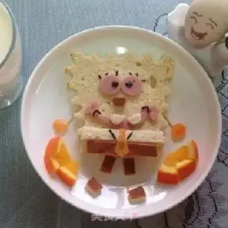 Make SpongeBob Bread step 4