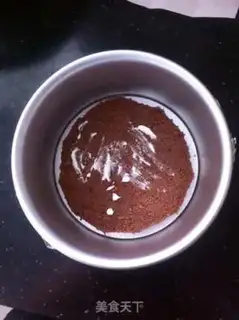 Make Chocolate mousse cake step 23