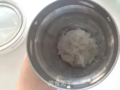 Make A papaya milk swallow nest step 3