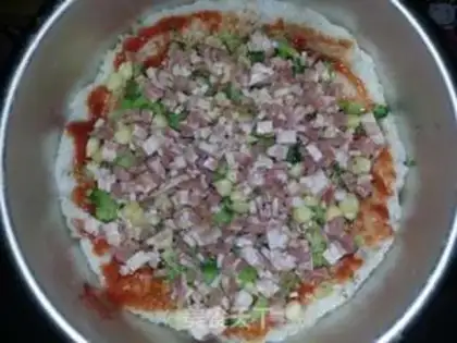 Make West Blue Bacon Pizza step 3