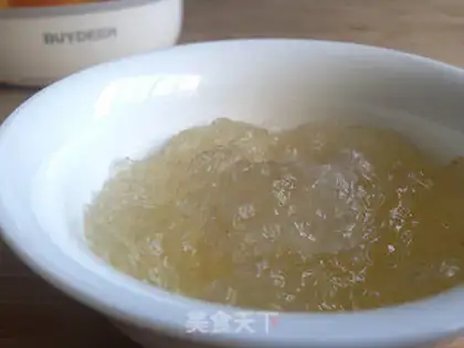 Make A papaya milk swallow nest step 6