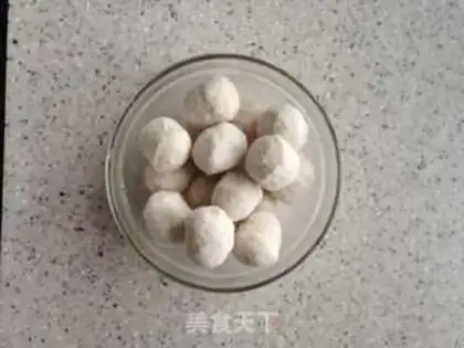 Make Curry fishballs step 0
