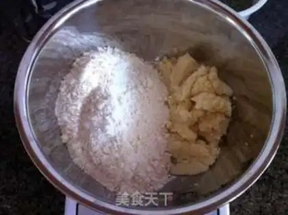Make Bean sesame pancakes step 0