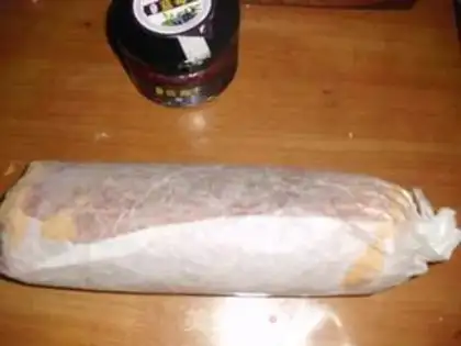 Make Blueberry roll step 10