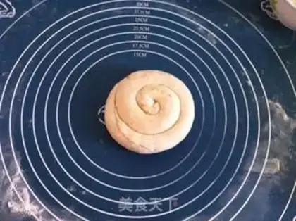 Make Bean sesame pancakes step 6