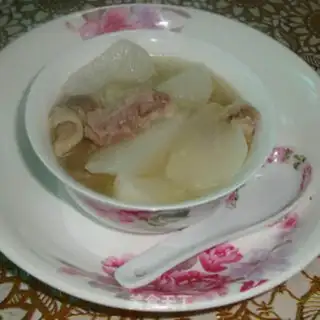 Make Cow radish soup step 1