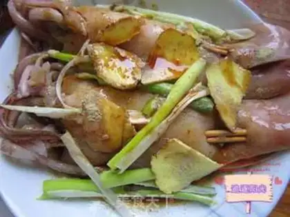 Make Spicy squid step 0