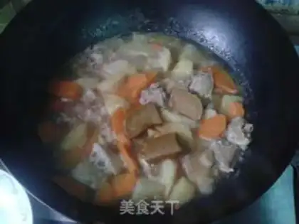 Make Curry chicken wings step 7