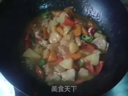 Make Curry chicken wings step 8