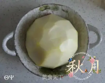 Make Green bean cake step 3