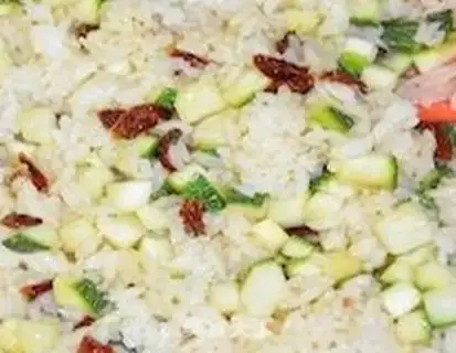 Make A dry pot of roller-dried rice step 7